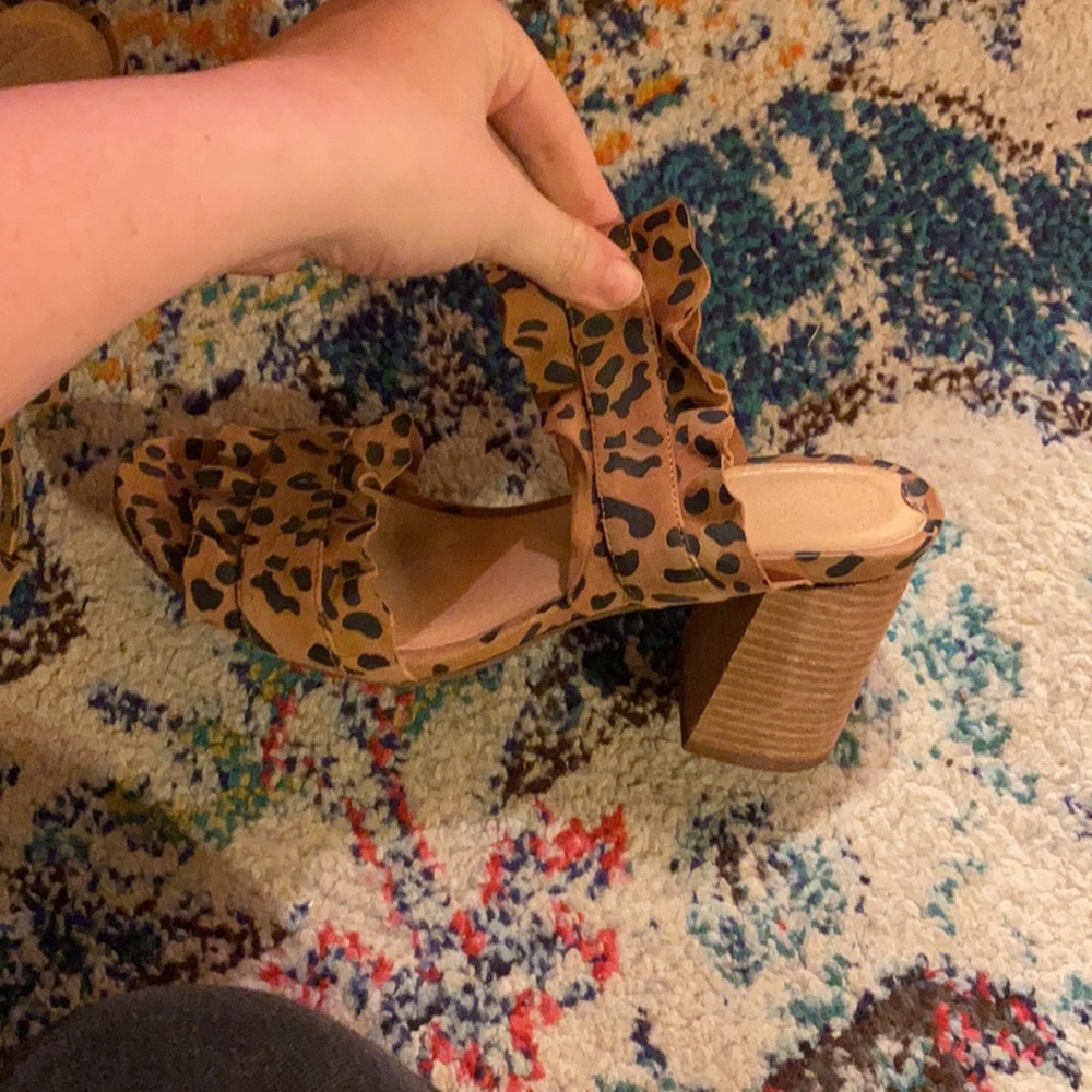 Free People Cheetah Heel - Picture 2 of 3